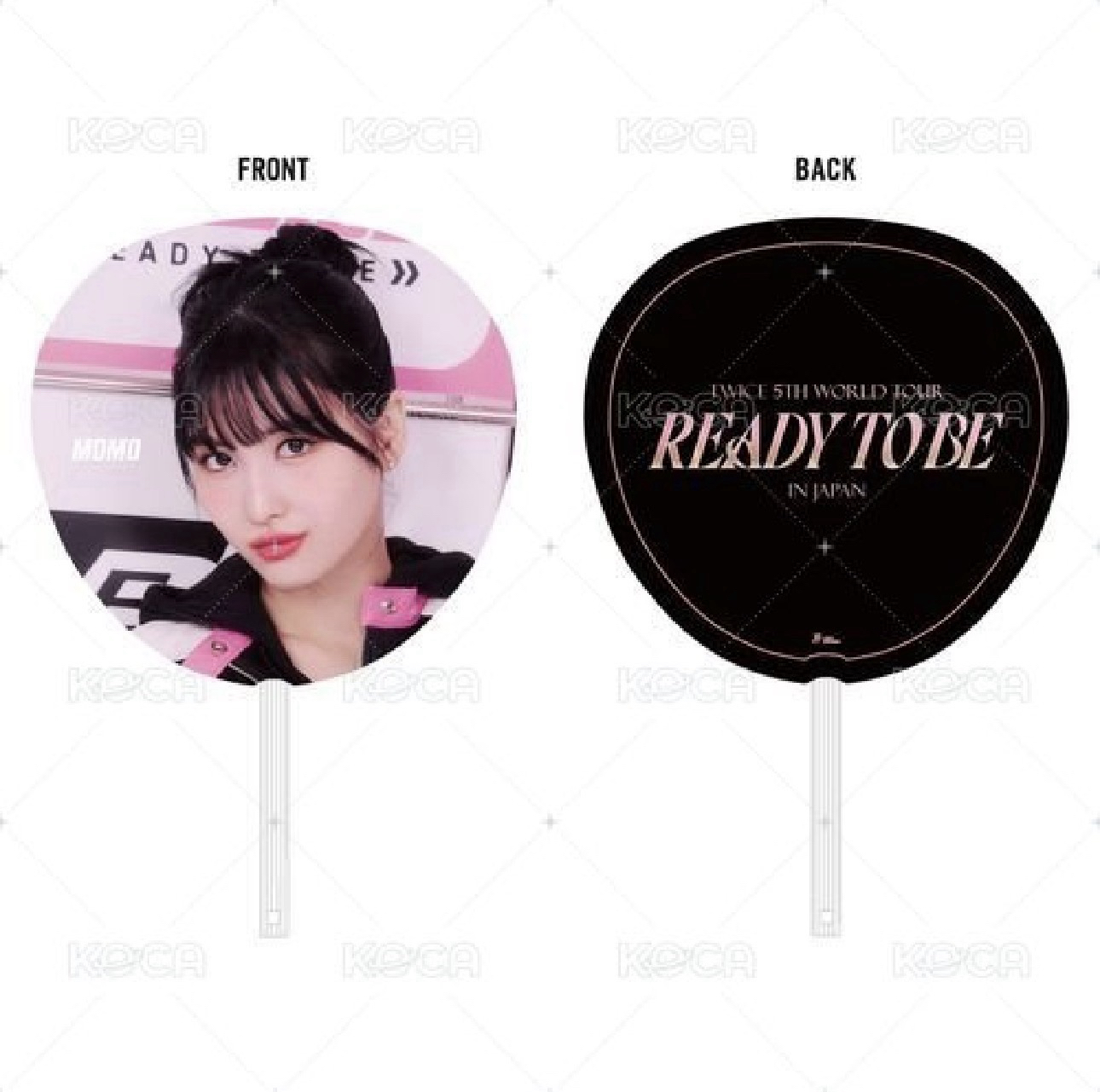 TWICE MOMO 2023 5th World Tour “READY TO BE” 扇子 movely 賽車桃