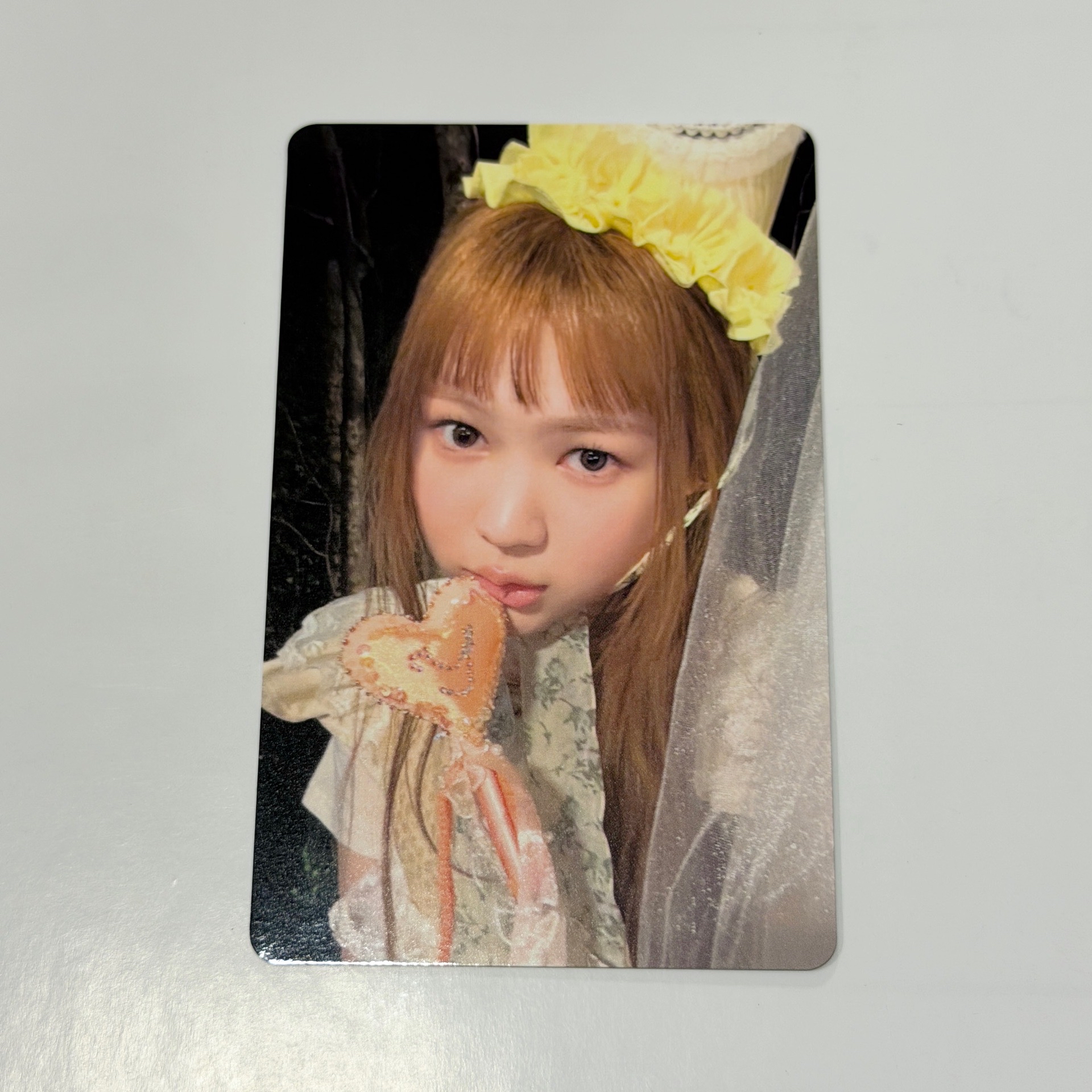 Hearts2hearts Yeon 日專 hmv 特典卡