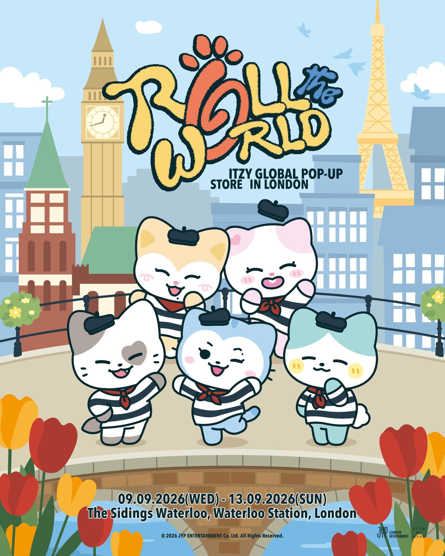 ITZY × TWINZY GLOBAL POP-UP STORE "ROLL THE WORLD"