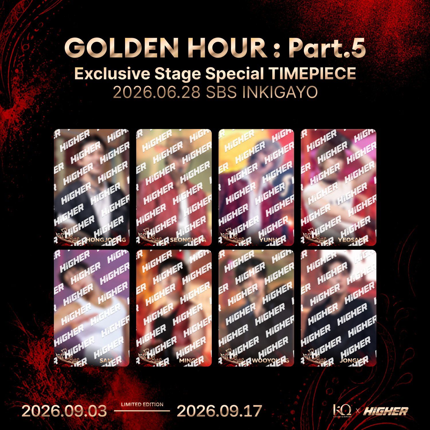 ATEEZ｜GOLDEN HOUR PART.5 Higher 0628人氣歌謠卡