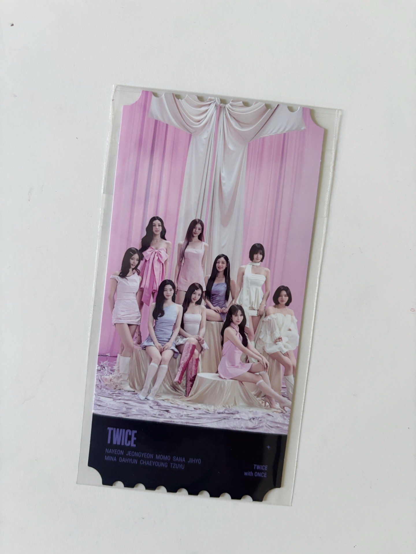 TWICE 六巡仁川場DVD 票卡特典