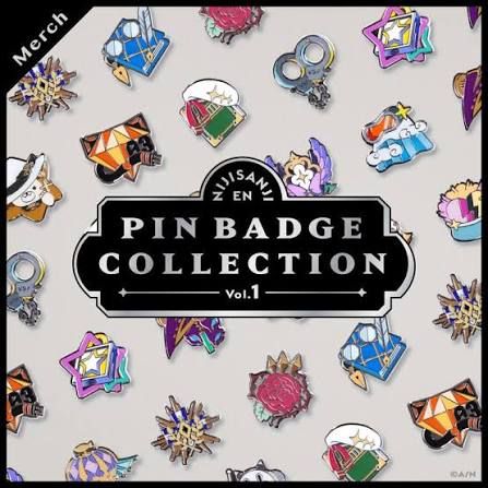 NIJISANJI EN Pin Badge COLLECTION