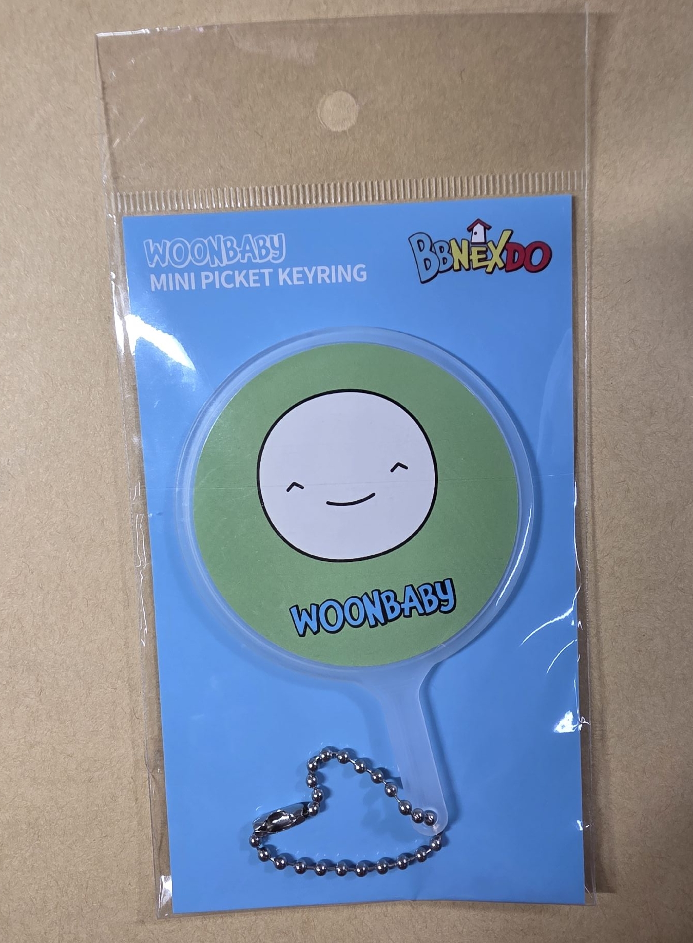 BBNEXDO 迷你 扇子 吊飾 WOONBABY 小扇
