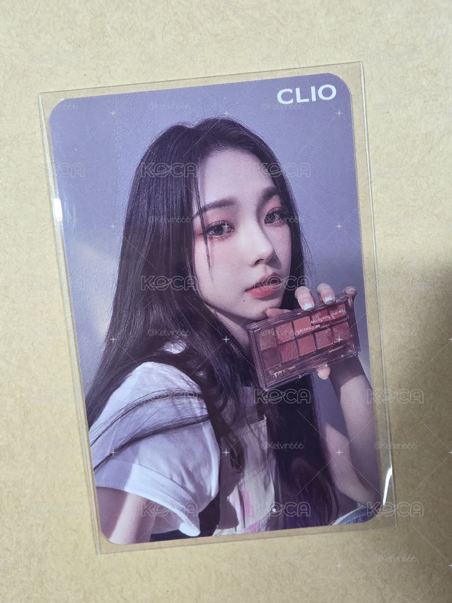 CLIO 代言卡 眼影柚