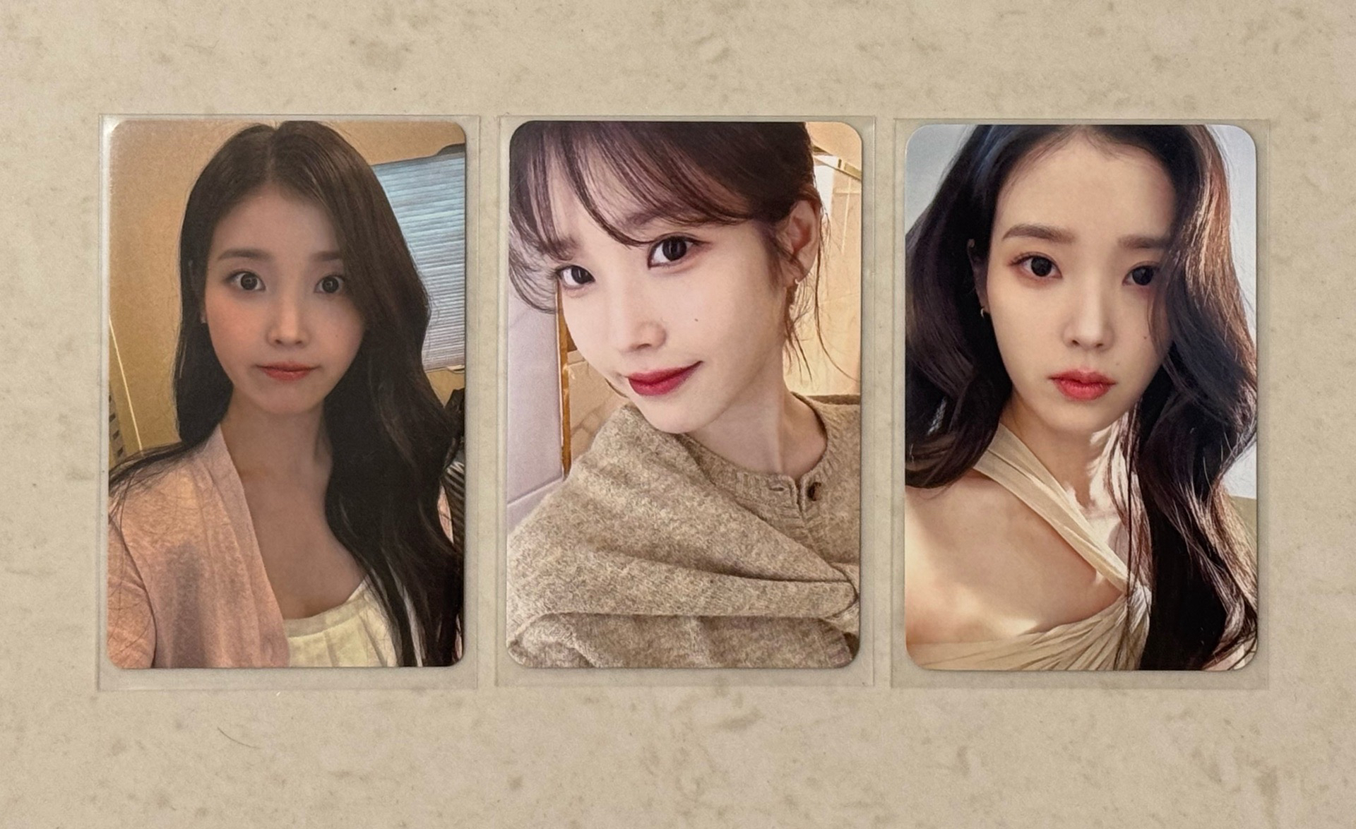 IU《THE WINNING》CGV電影小卡＋音波戒指小卡一張