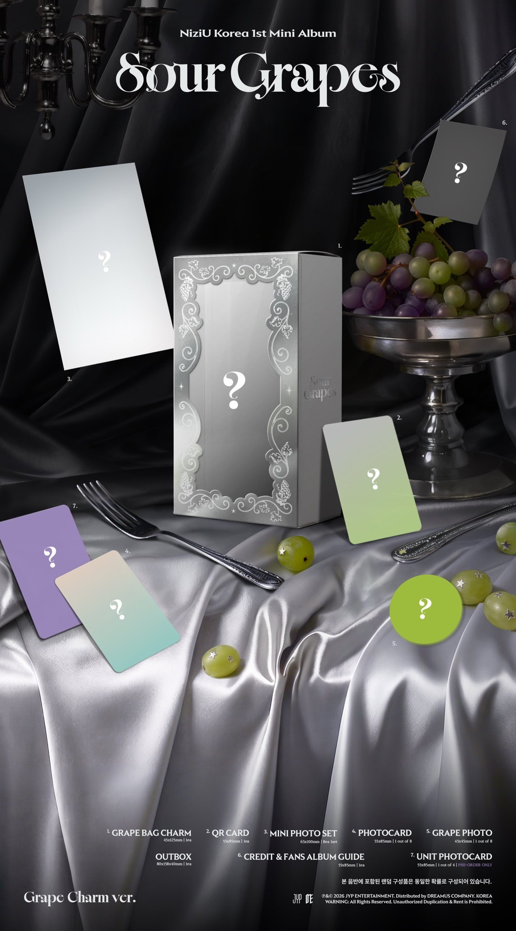 Grape Charm ver. 專輯配置