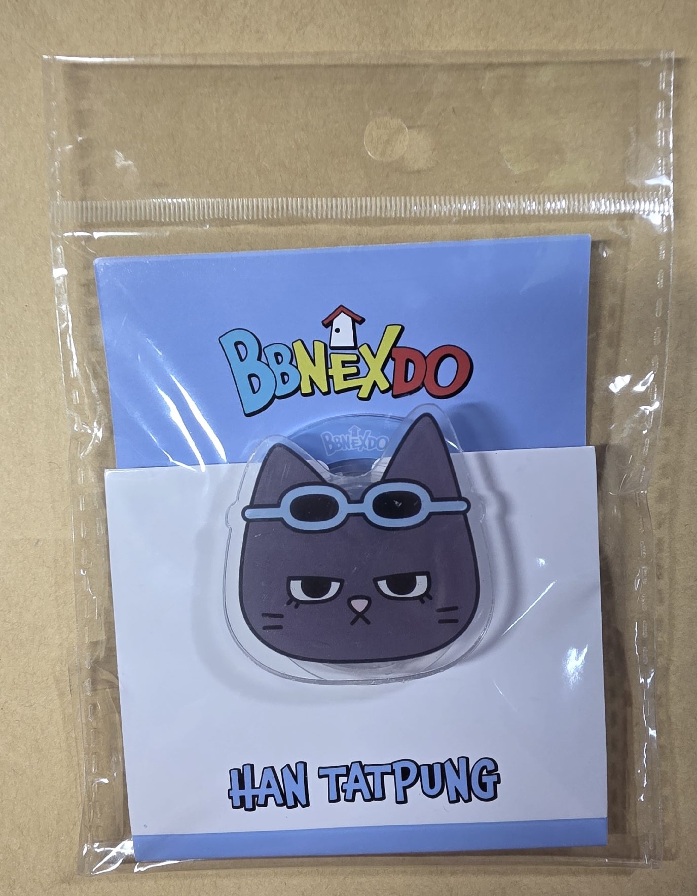 BBNEXDO 手機支架 藍色底座 HAN TATPUNG