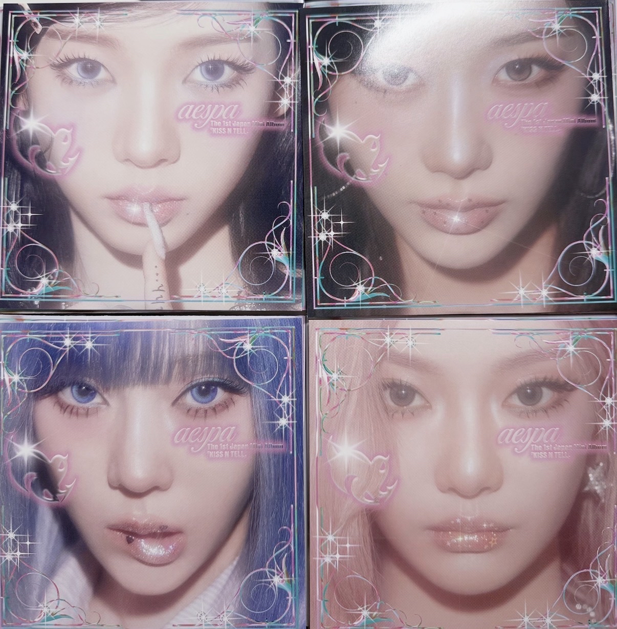 kiss n tell poster版冬封🩵