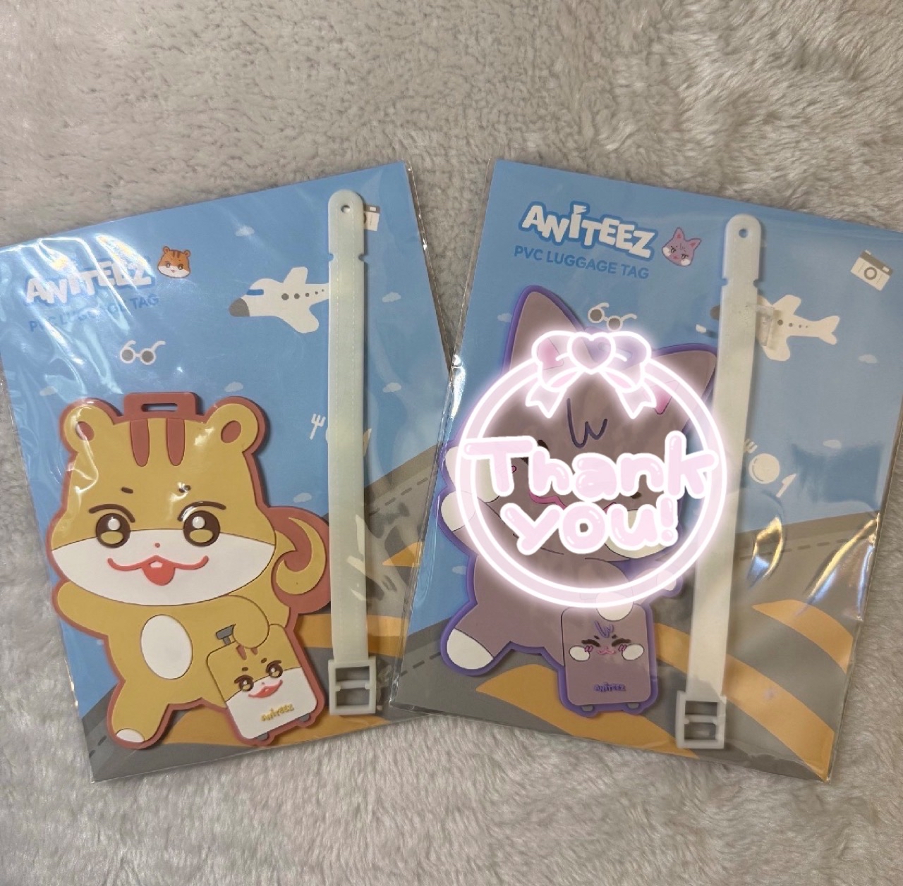 🏴‍☠️全新含卡！ANITEEZ行李牌