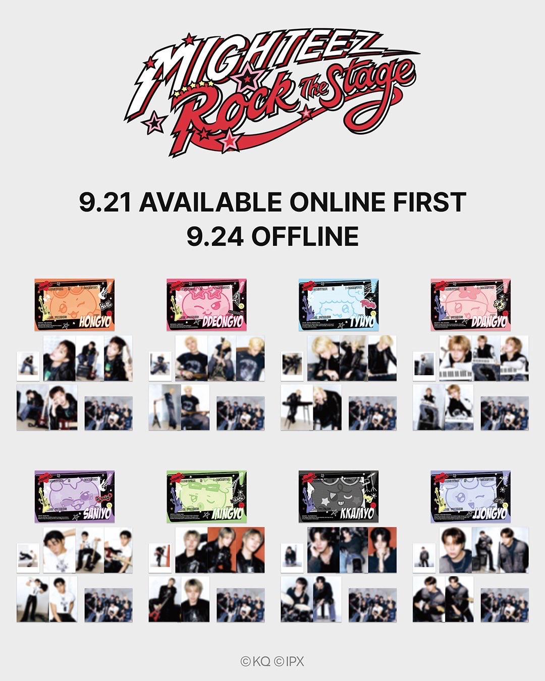 MIGHTEEZ Rockstar 相片組