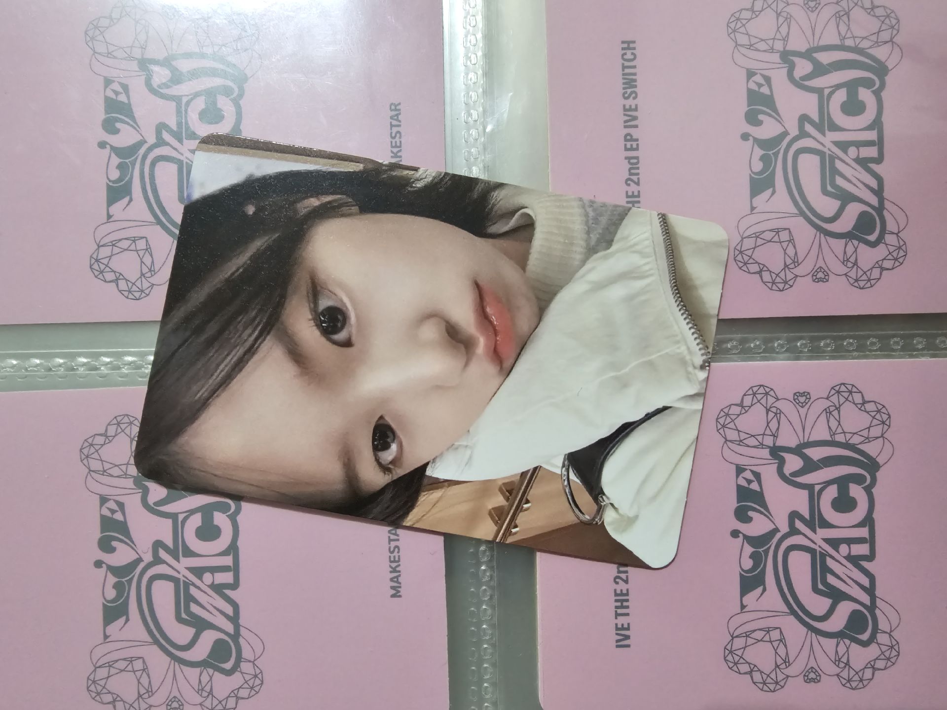 IVE sw13 手寫卡背 全員