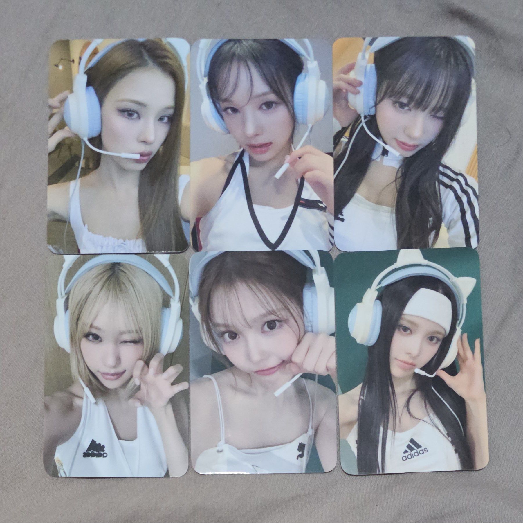 izna 迷三 koreepop 咕卡簽售 一套六卡六專