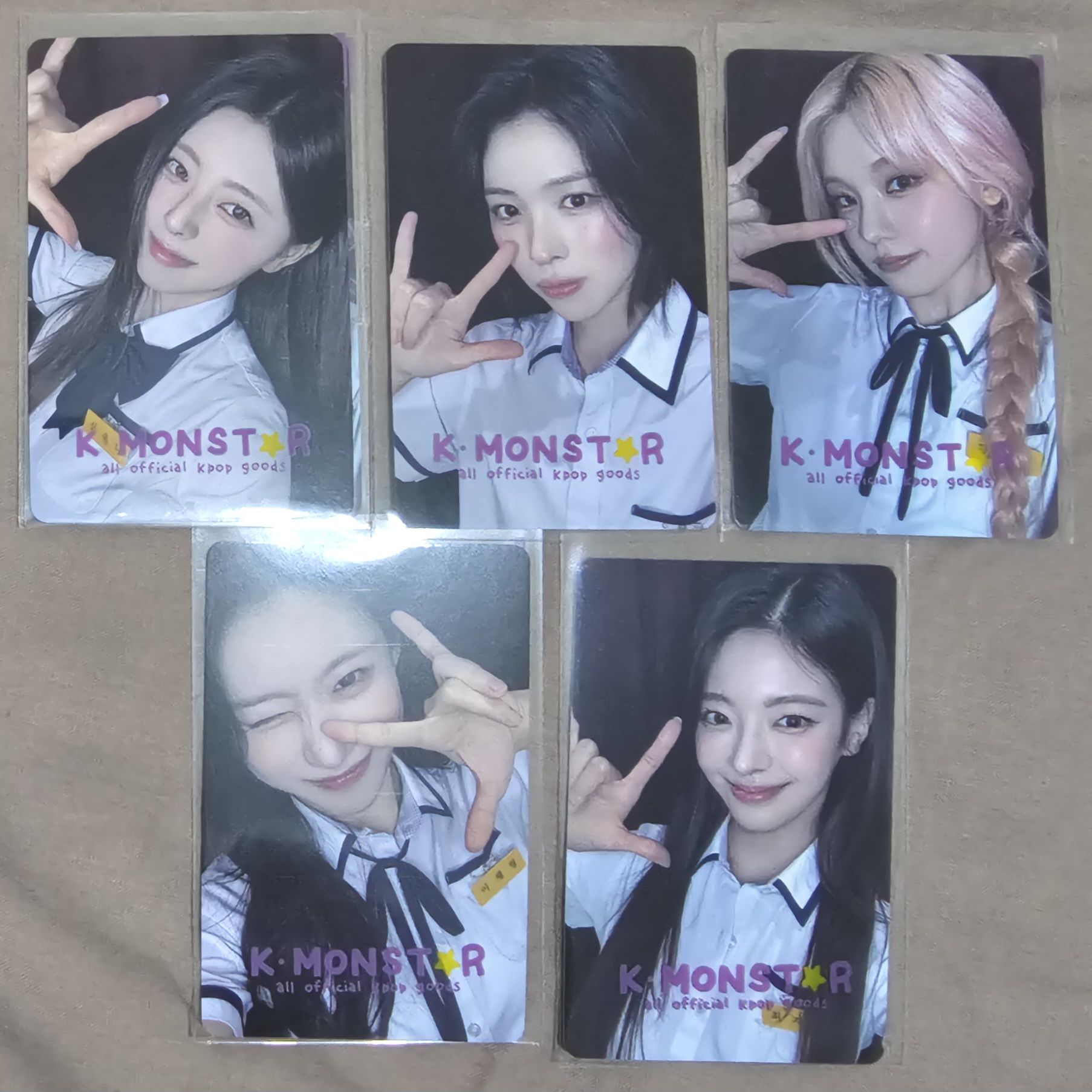itzy Motto km台北簽售 搖滾明星 一套