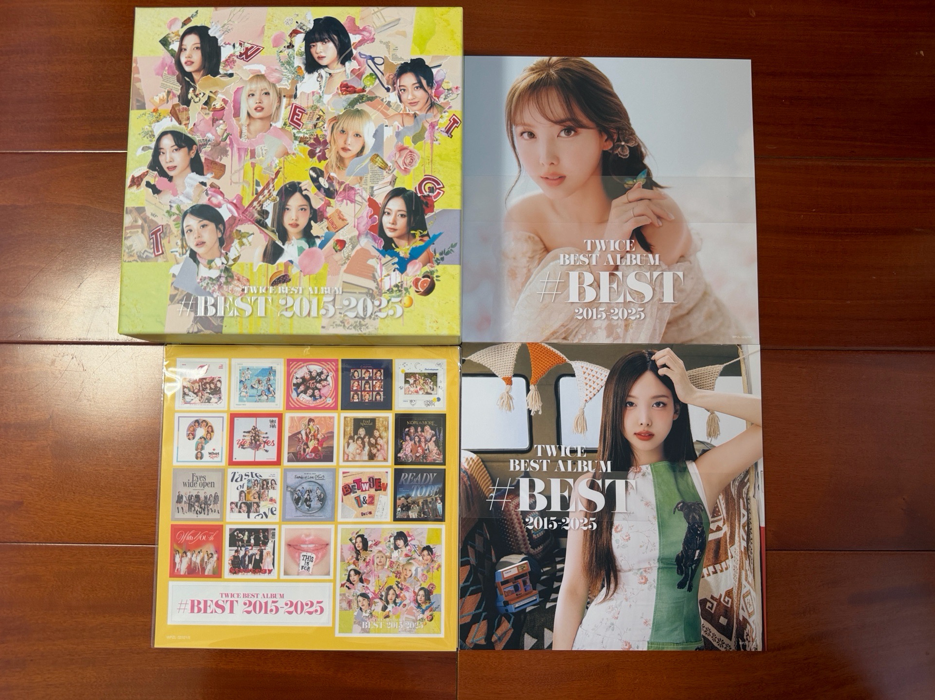 TWICE BEST ALBUM『#BEST 2015-2025』初回限定盤