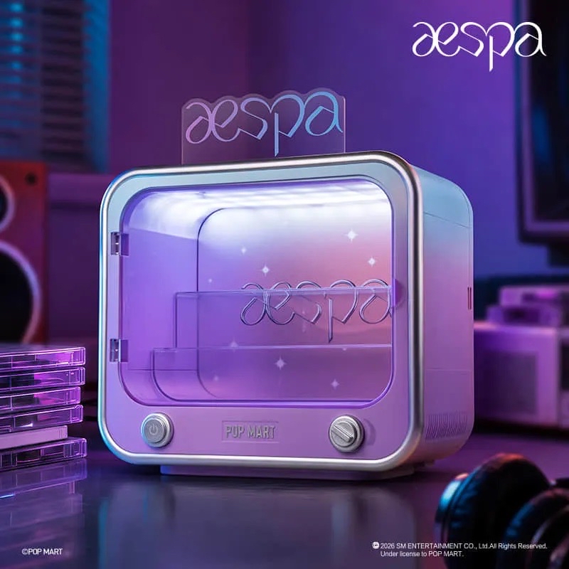 [10月預售] aespa 珍藏系列電視機發光展示盒