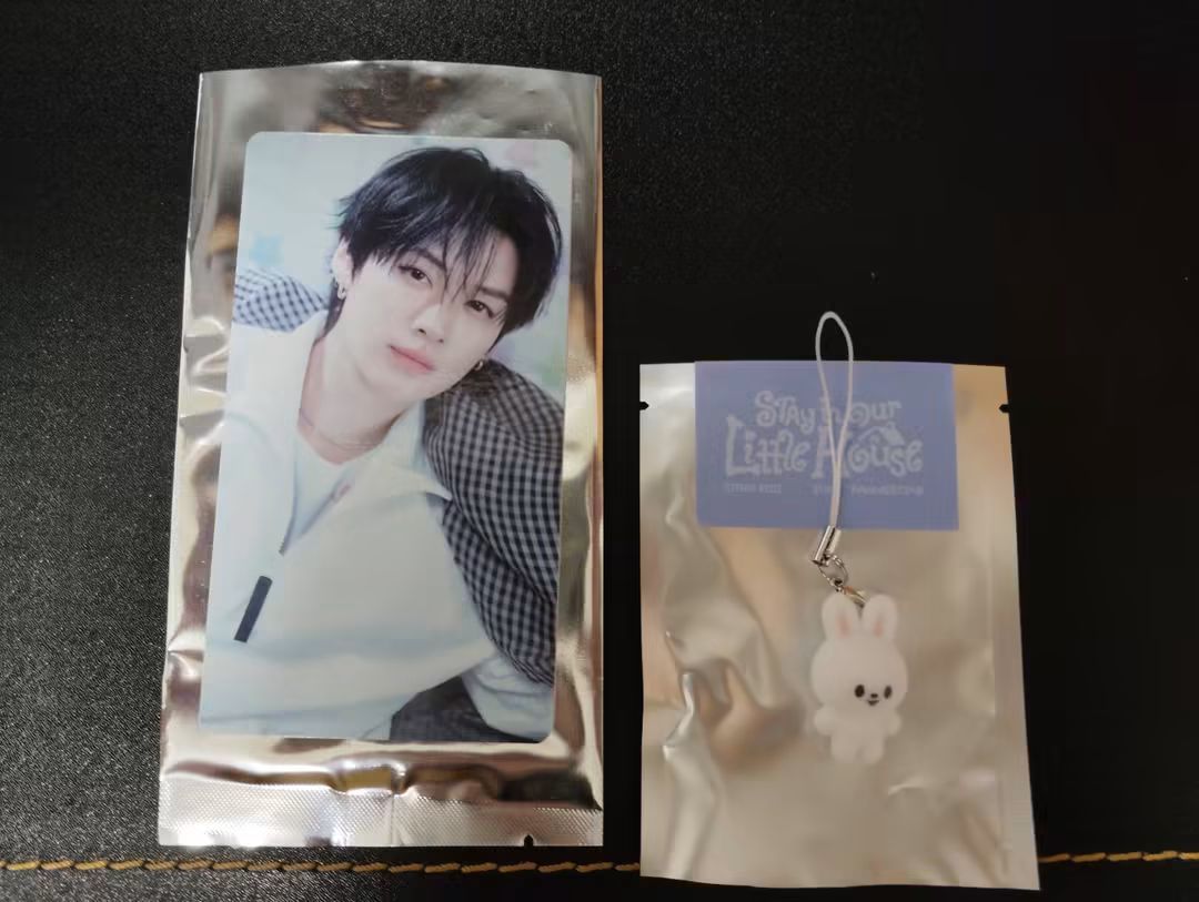 SKZ 旻六期飯咪大卡、植絨吊飾