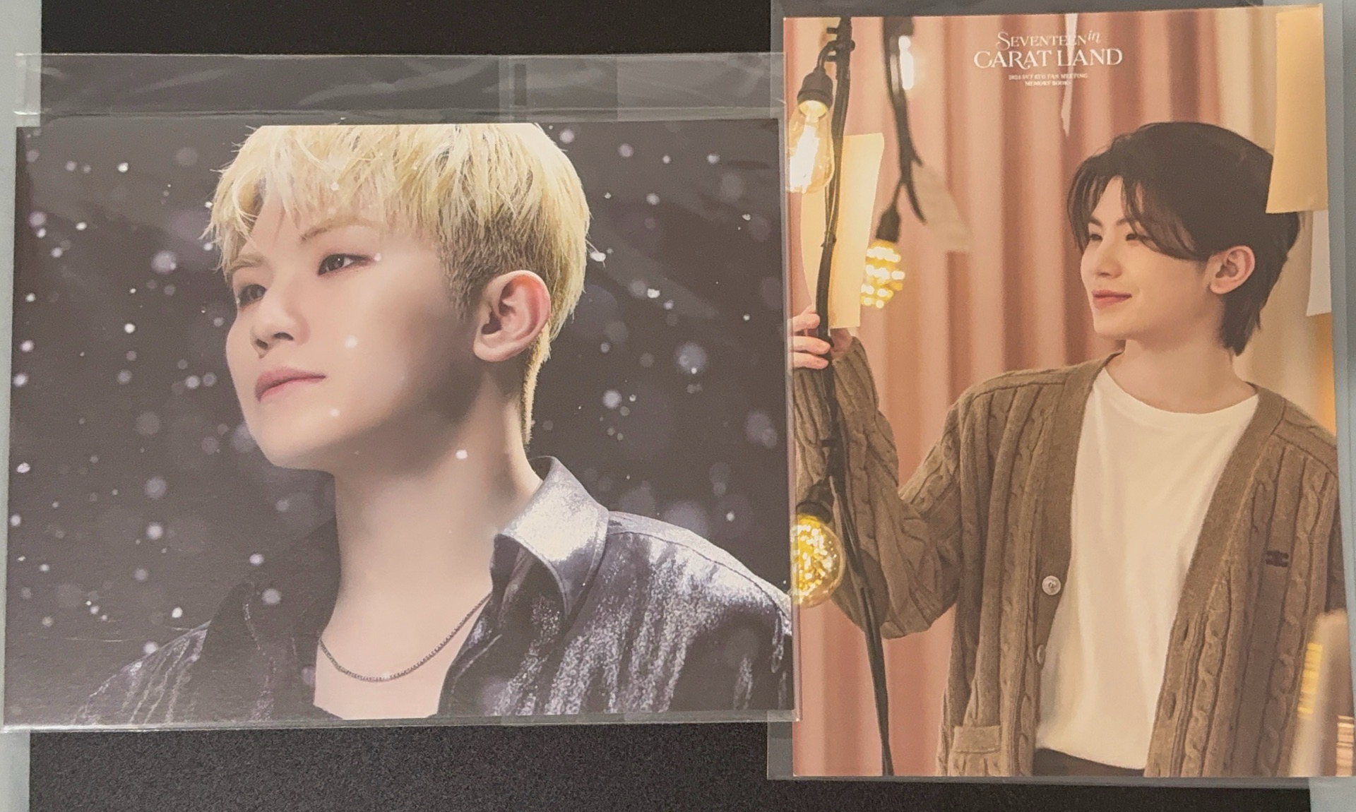 🩵WOOZI大卡明信片系列