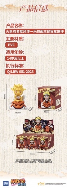 一樂拉麵主題盲盒擺件