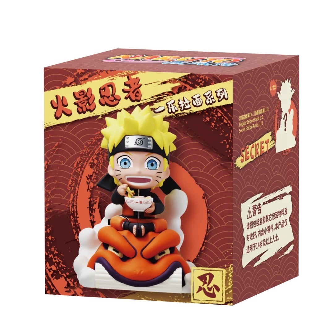一樂拉麵主題盲盒擺件