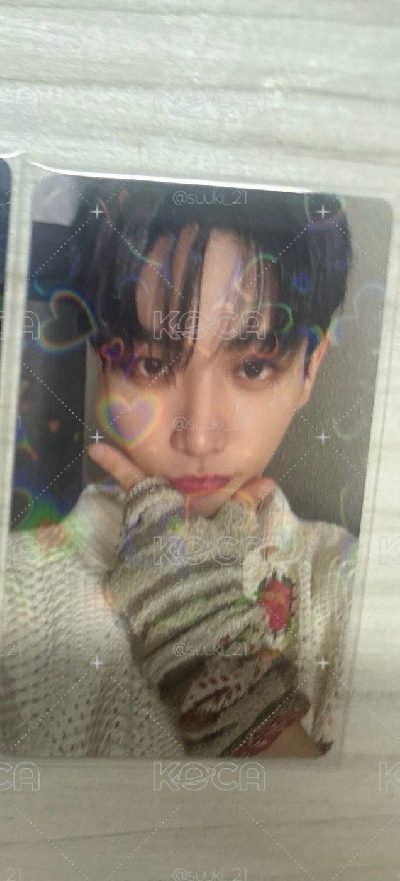 BOYNEXTDOOR小卡 明明 日咖愛心閃