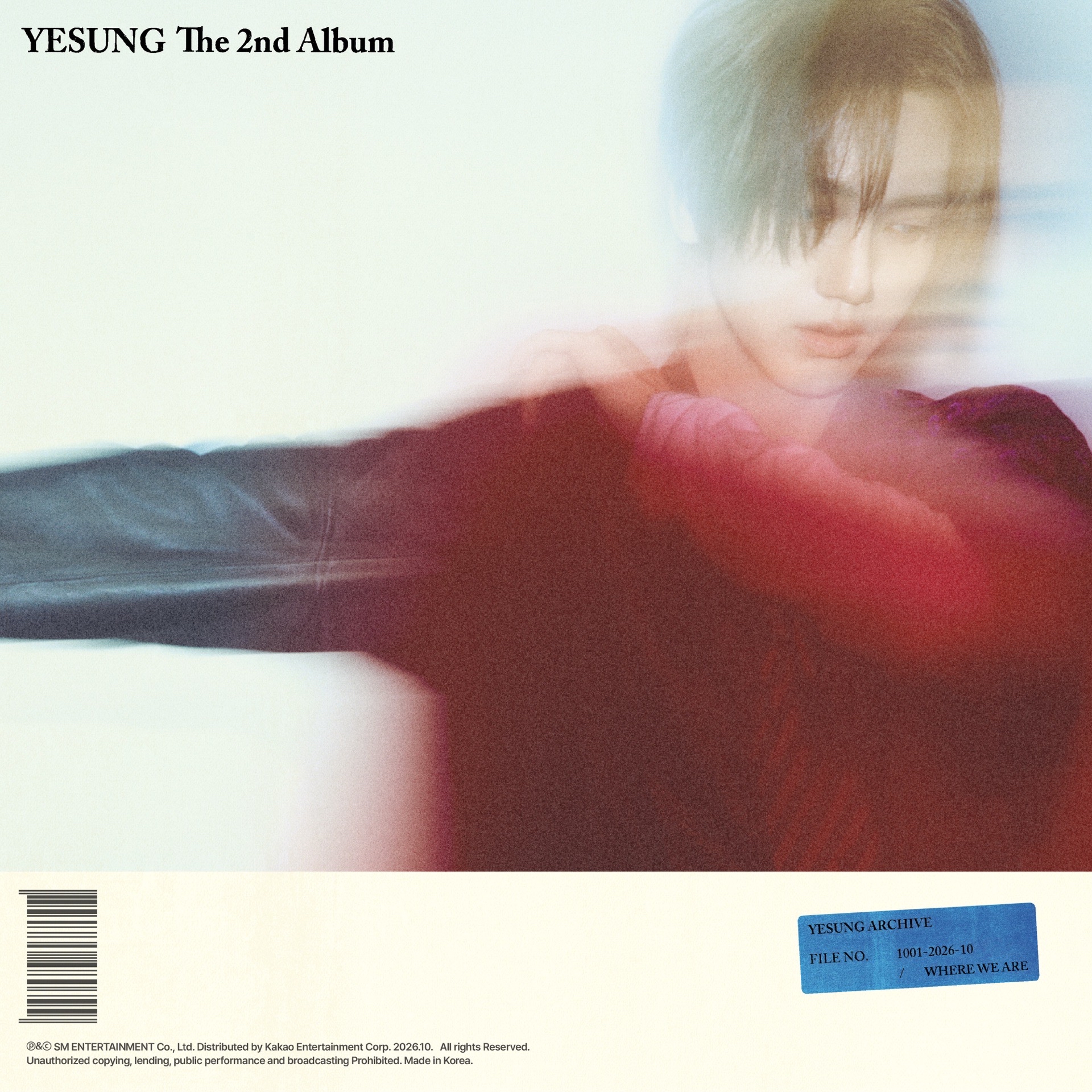 YESUNG 예성 The 2nd Album 【Where We Are】