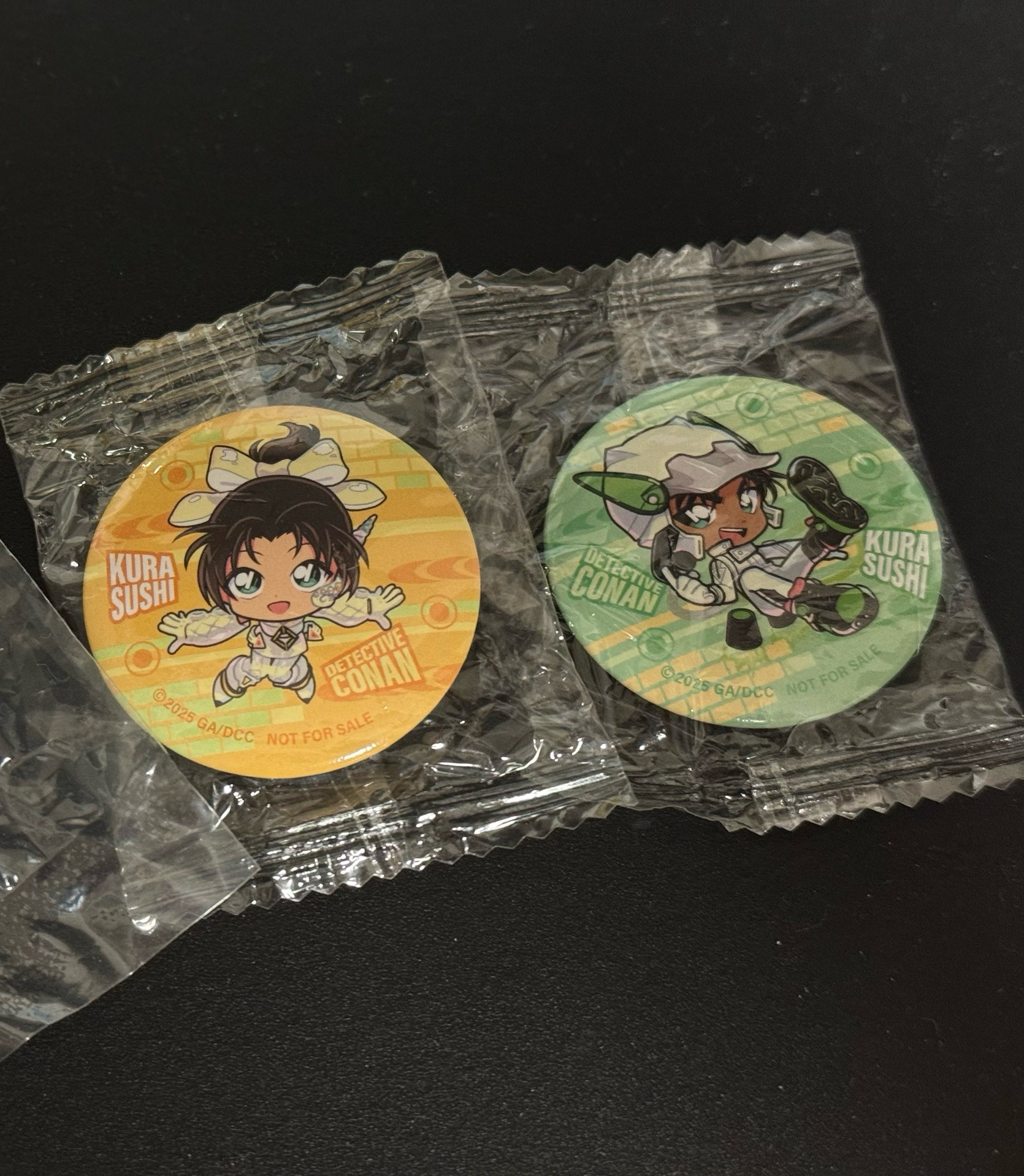 名偵探柯南 x 藏壽司M28徽章 