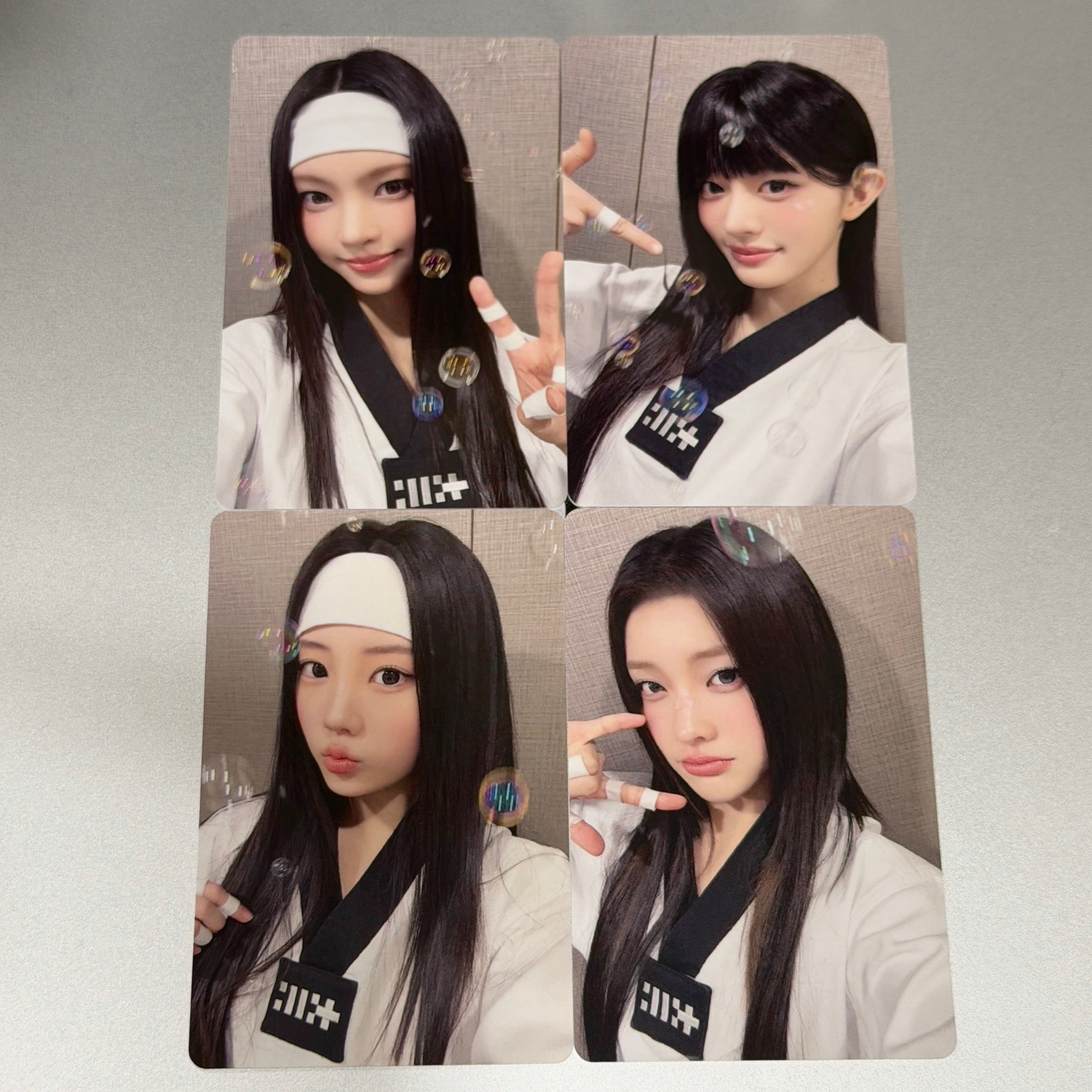 ILLIT 跆拳道 一直娛 yzy 幸運卡 一套