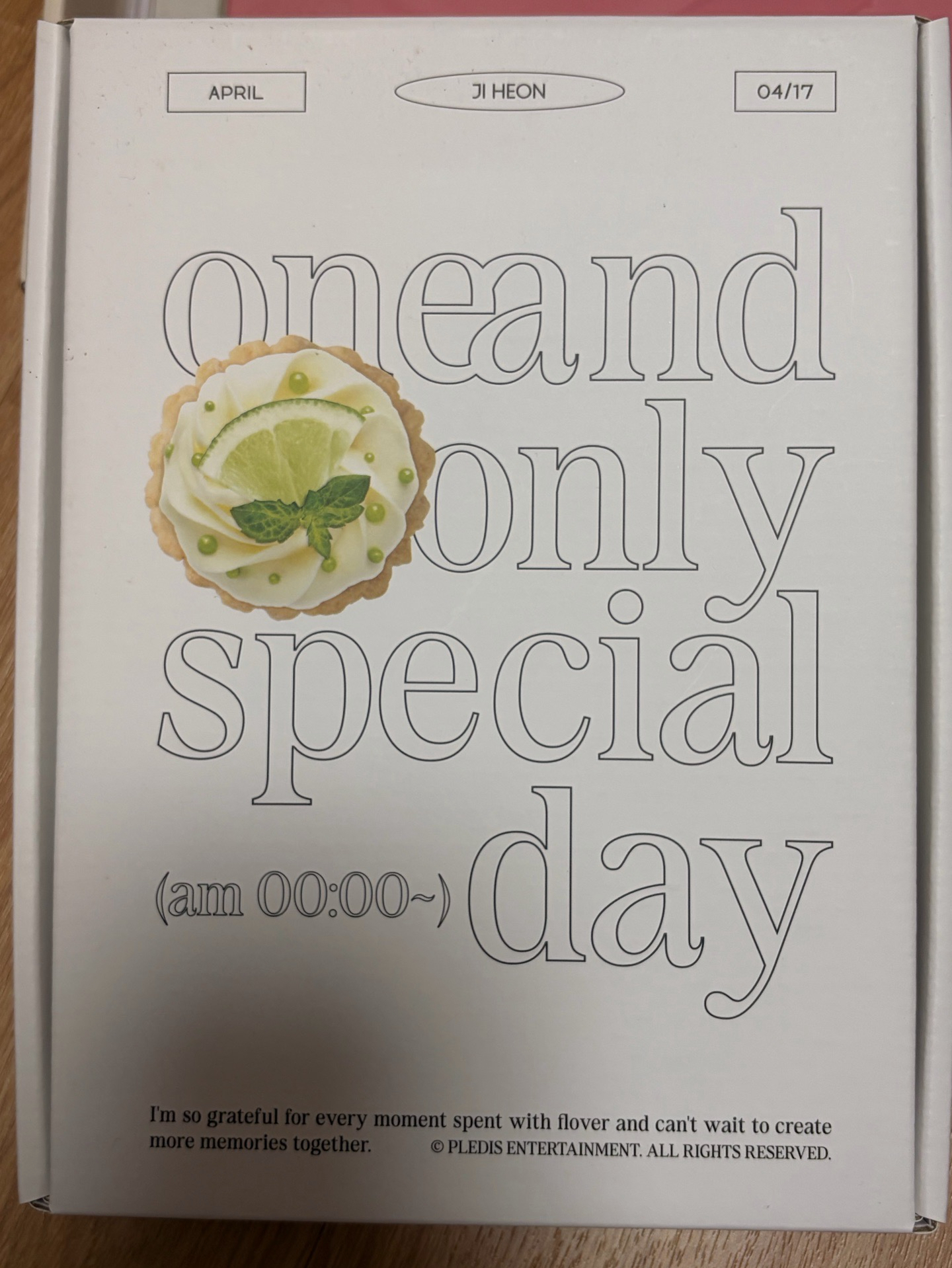 知憲生日禮