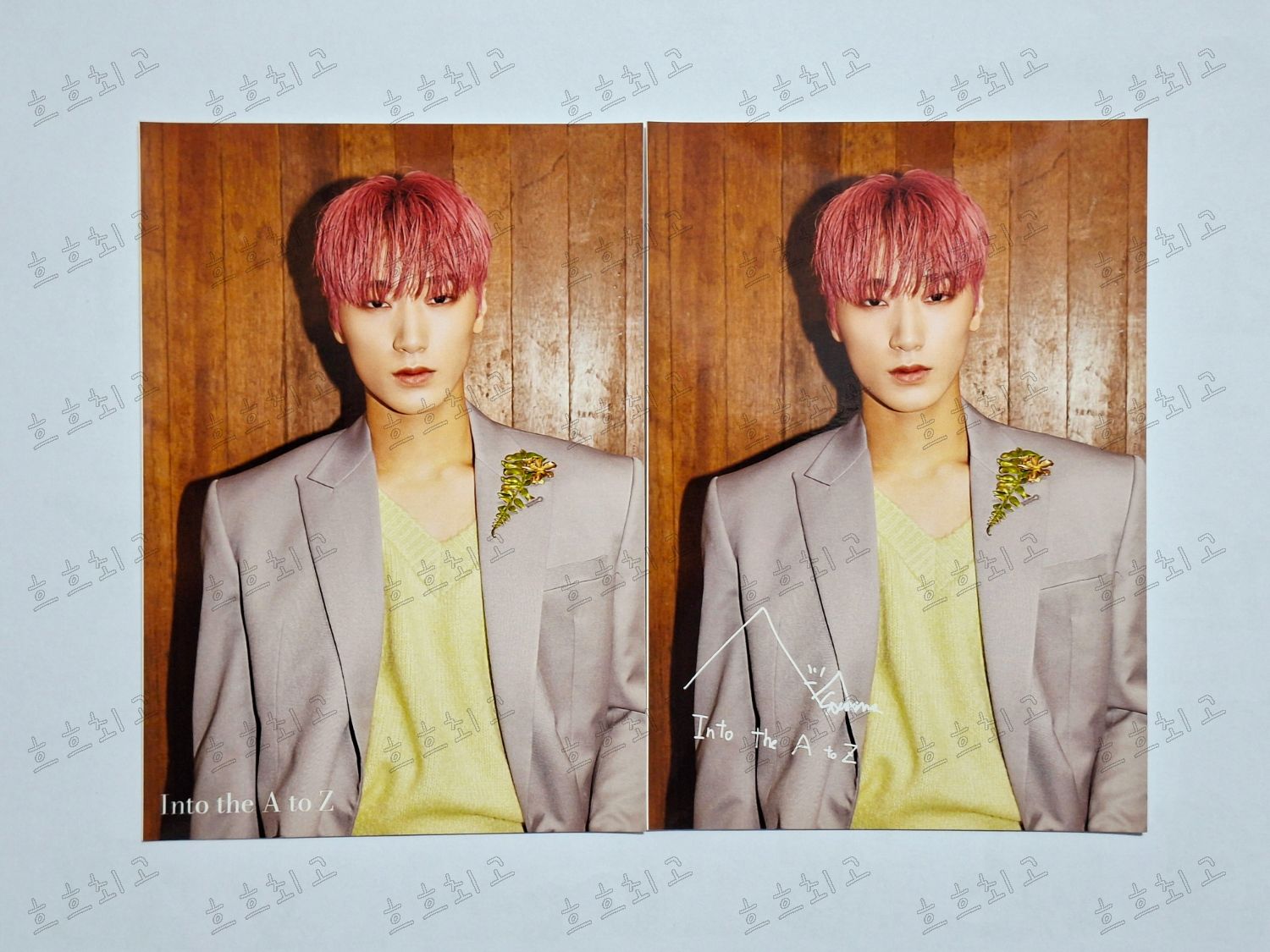 ATEEZ SAN INTO THE A TO Z FAMILYMART 生寫真 SET