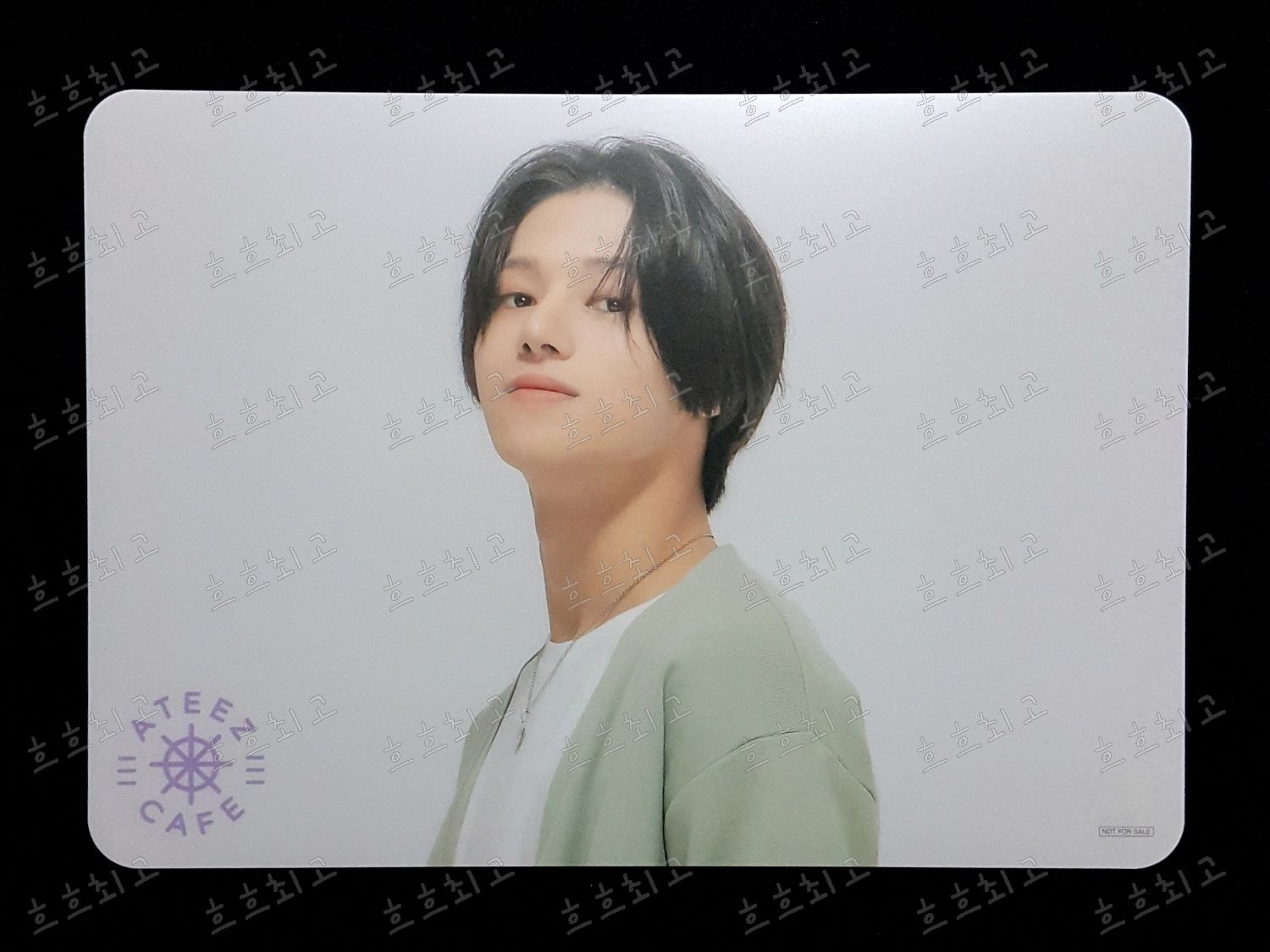 ATEEZ WOOYOUNG ATEEZCAFE PP LUNCH MAT 餐墊