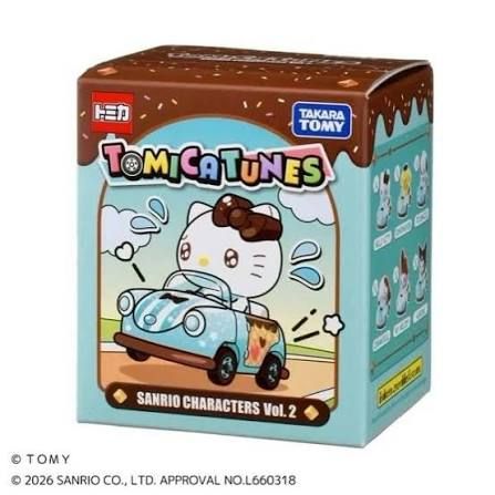 TOMICA小汽車x Sanrio三麗鷗第二彈