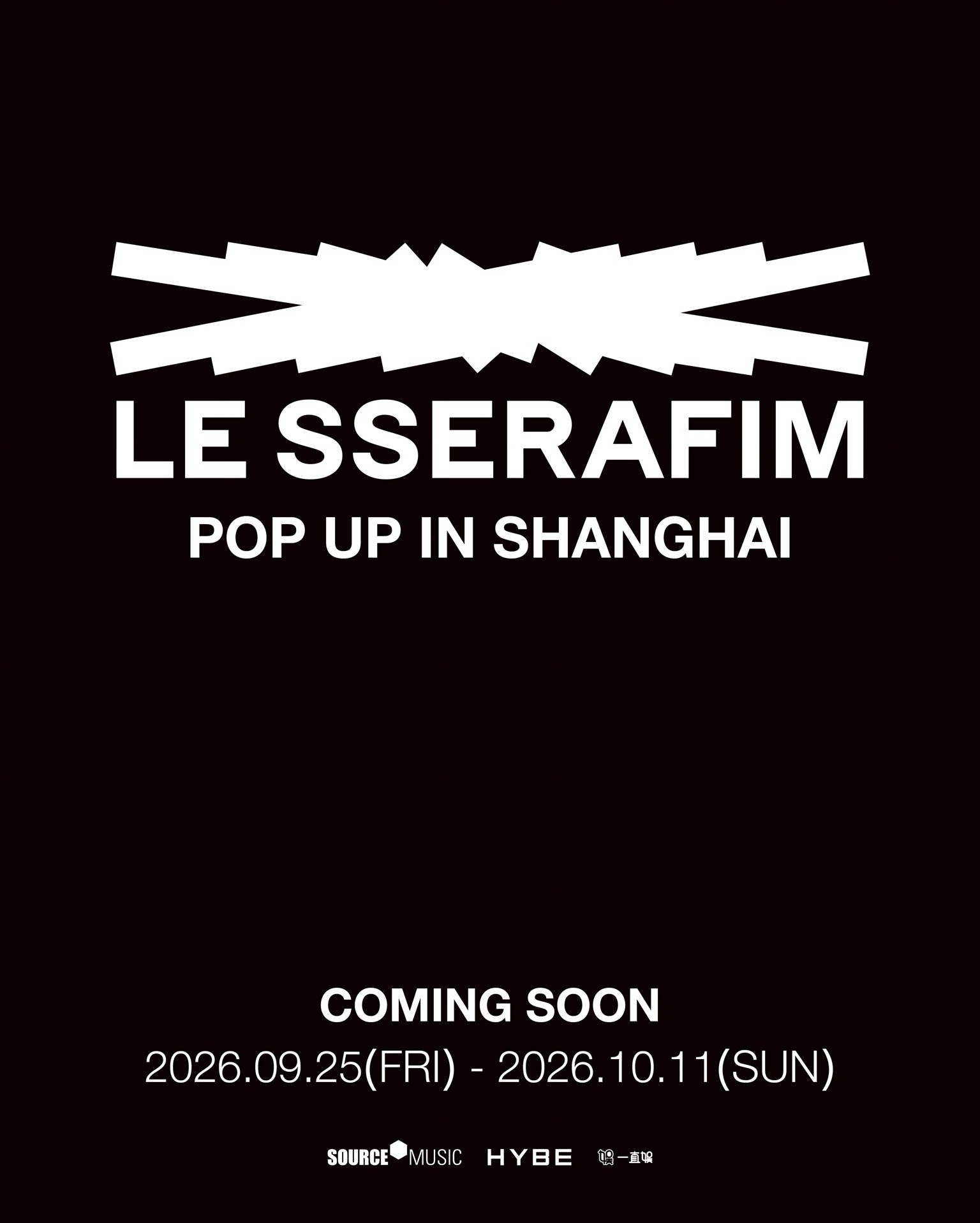 LE SSERAFIM POP-UP in SHANGHAI