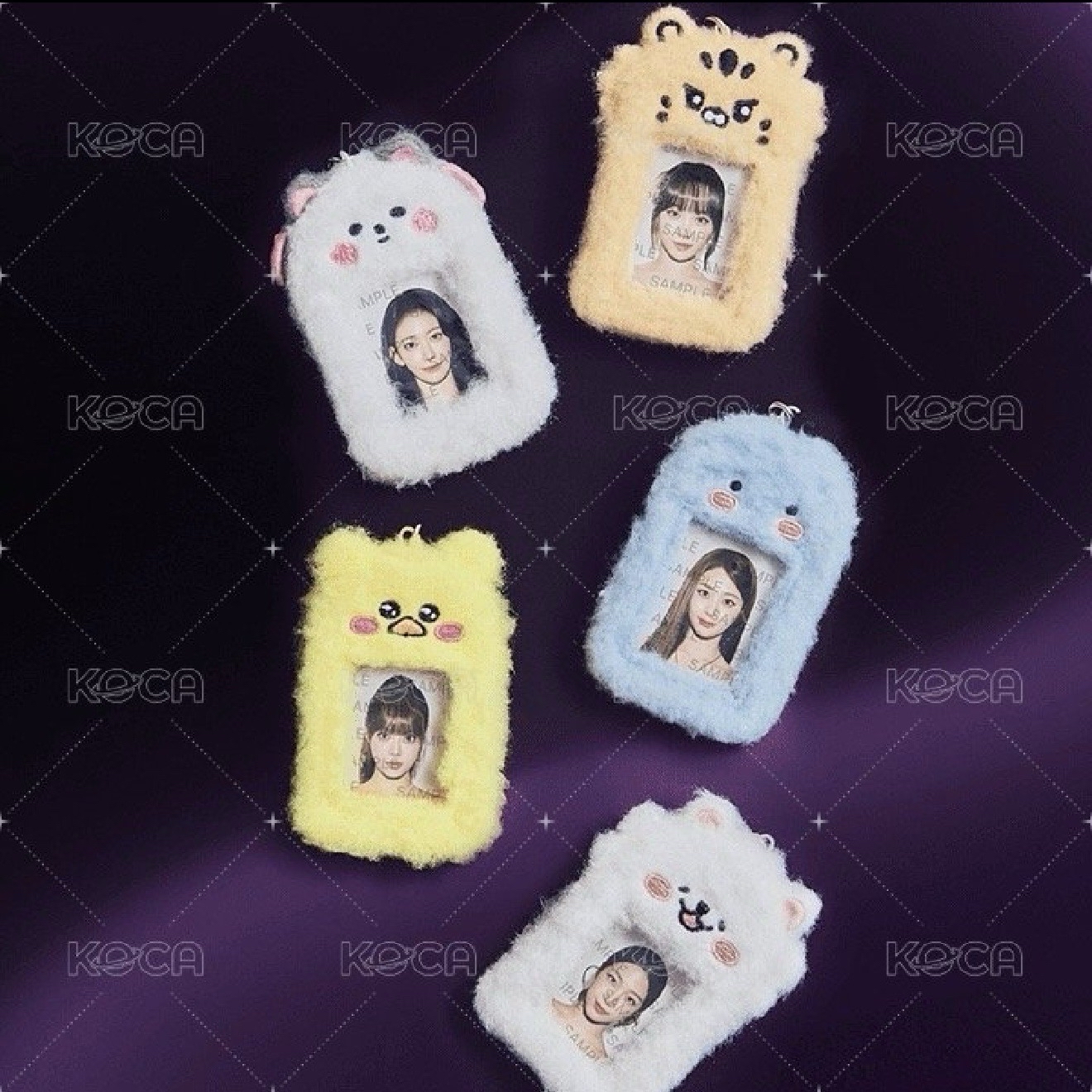 25‘巡迴 首爾安可 卡套 (組) 毛絨證件小卡套 FIM'S CLUB Mini Photo Holder