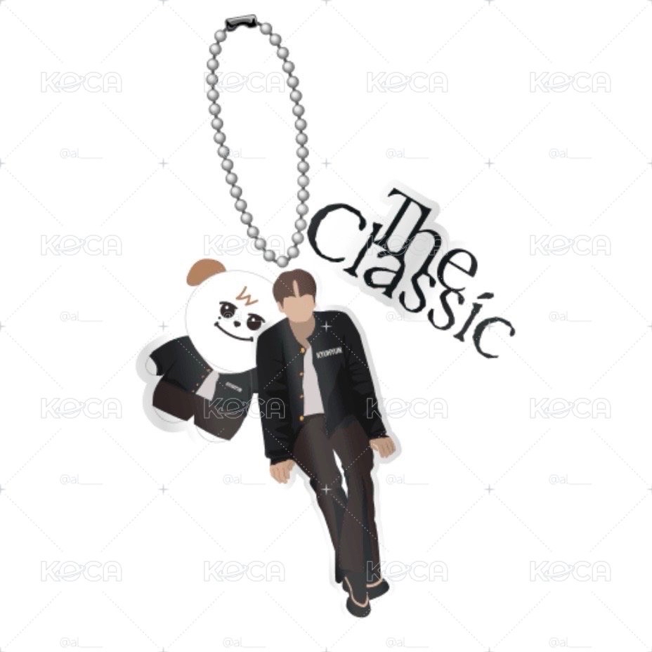 SUPER JUNIOR 圭賢 2025 KYUHYUN CONCERT:The Classic 圭賢圭美鑰匙圈吊飾