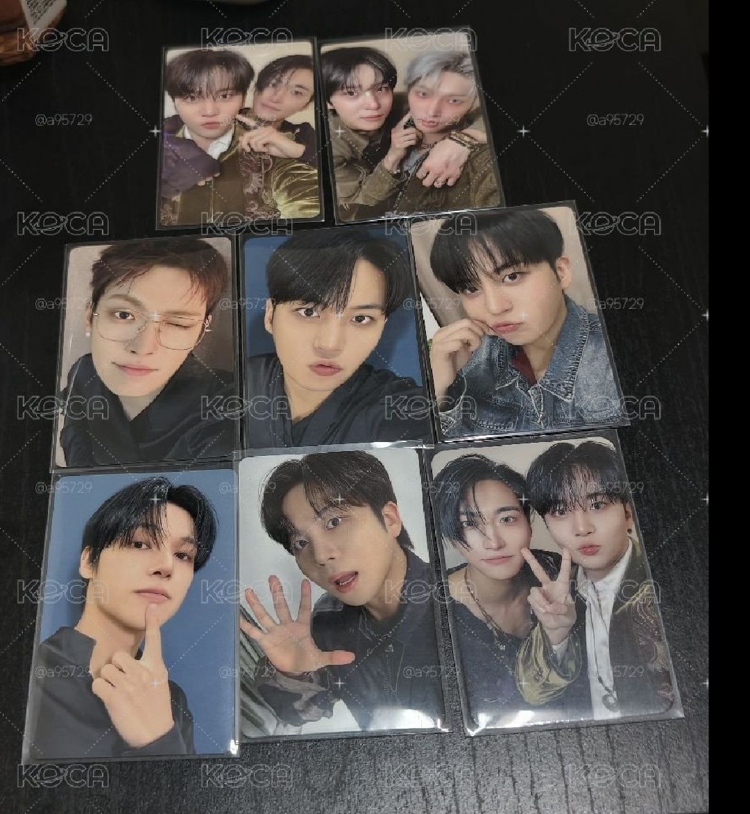 Ateez 各種小卡等你來挖寶