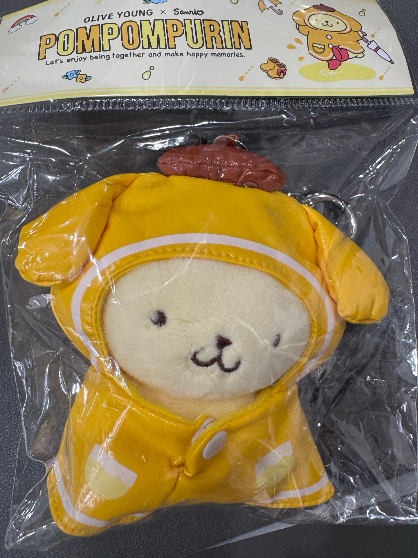 OY 雨衣 吊娃 布丁狗