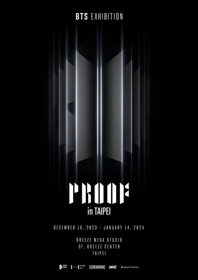 BTS EXHIBITION:PROOF in taipei