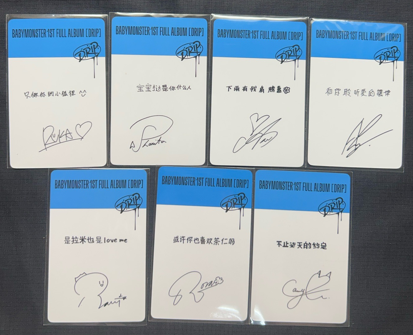 BM 京東簽售 中文卡背