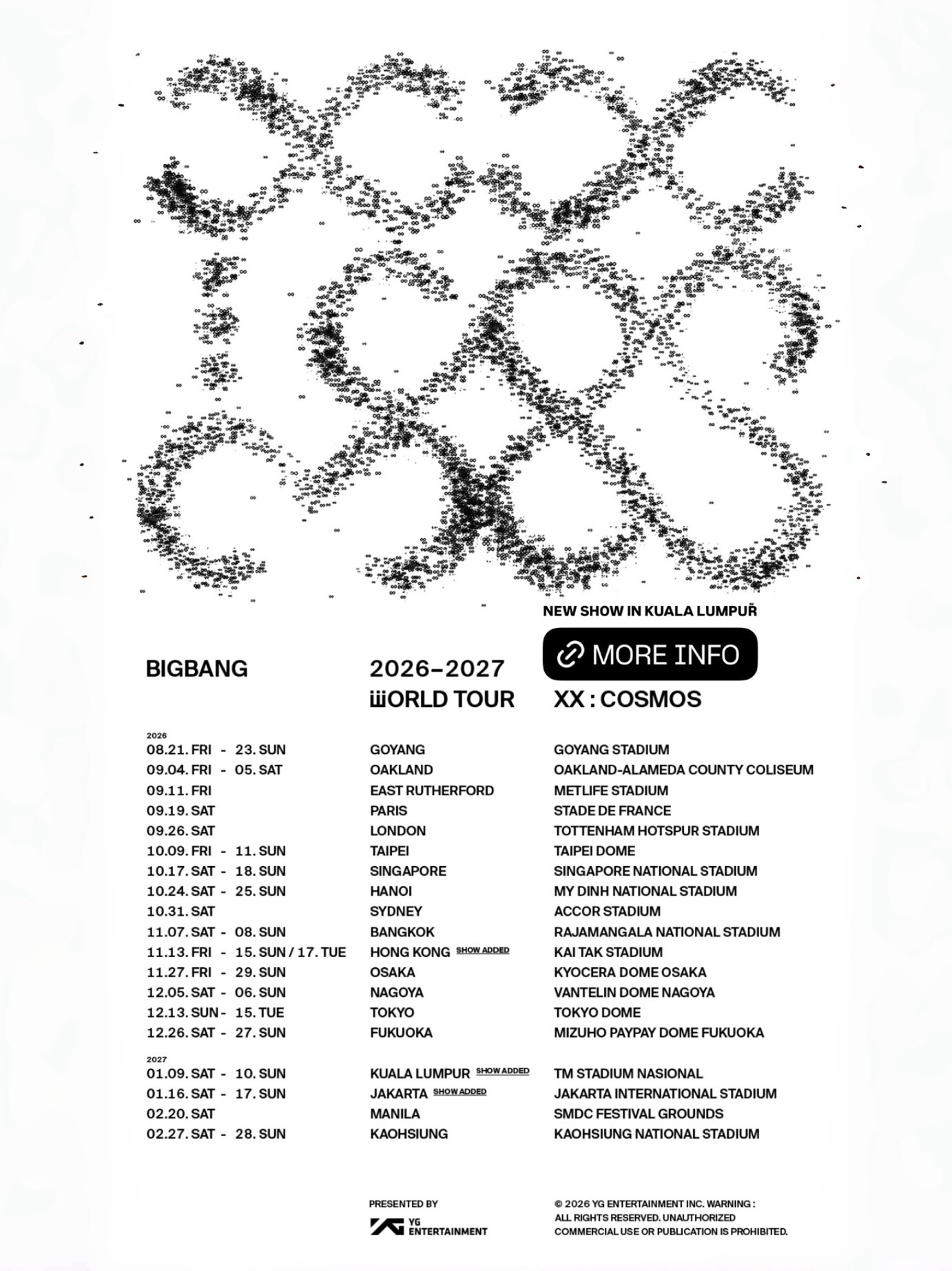 WORLD TOUR SPECIAL GIFTS