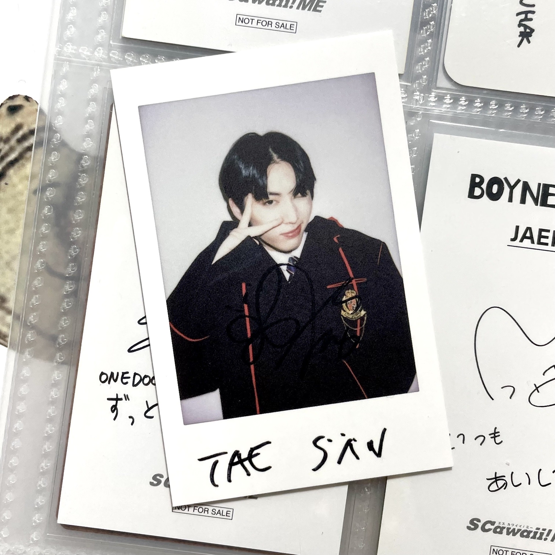 韓泰山 漫潮雜誌拍立得