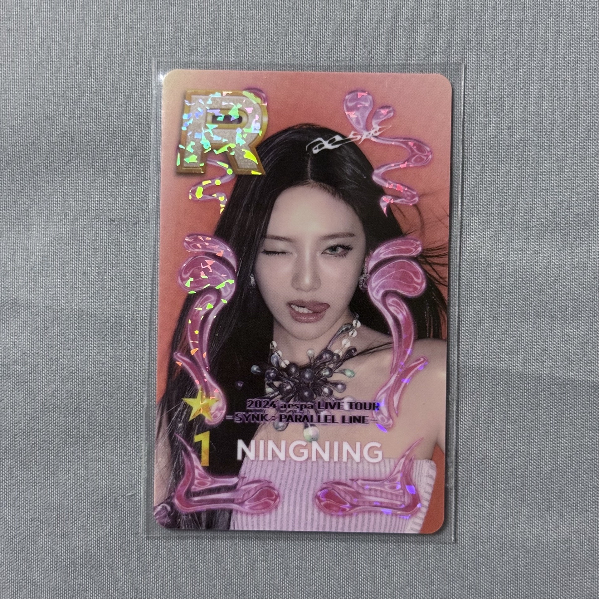 aespa supernova遊戲卡寧