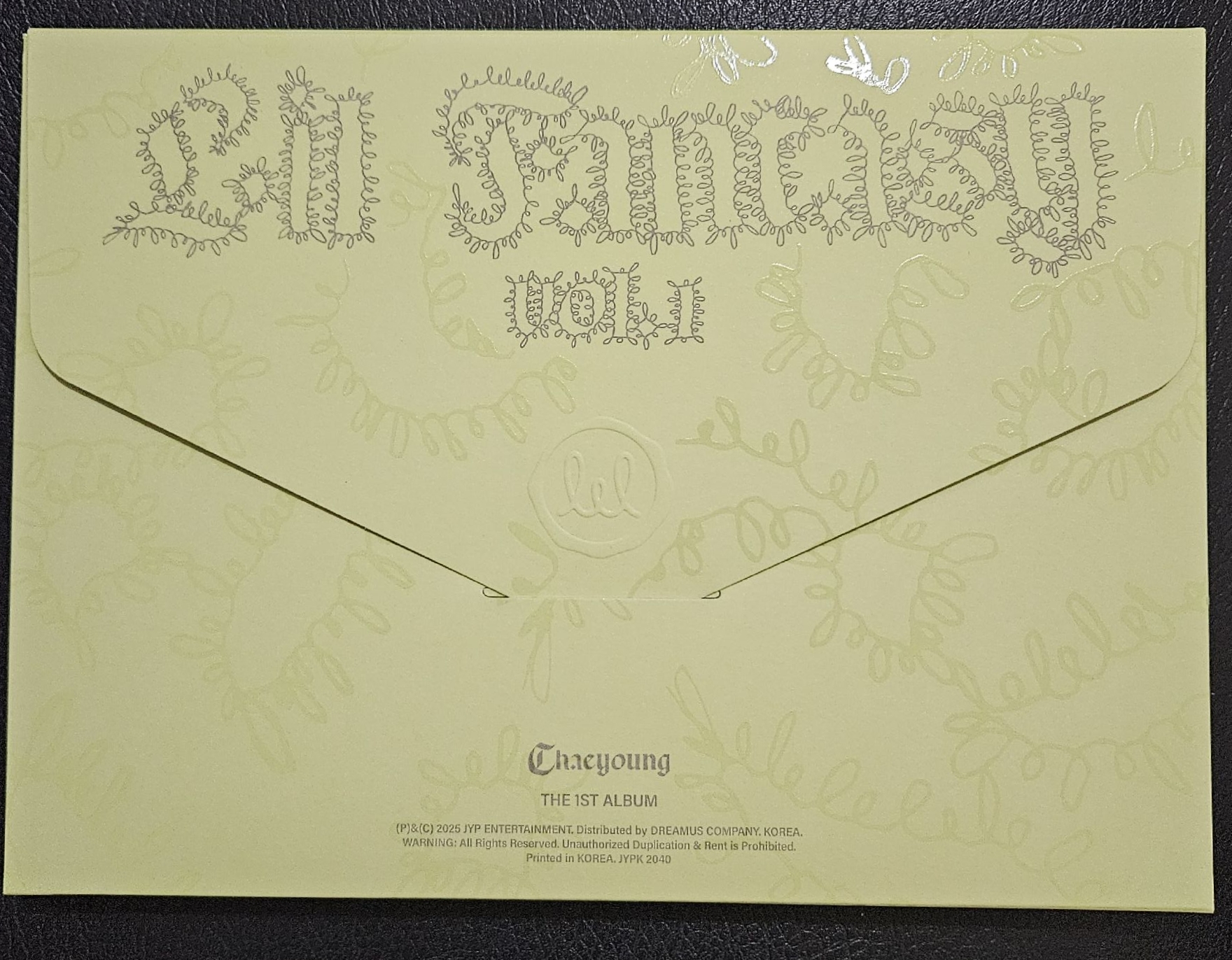 現貨 空專 彩瑛 Solo專輯 LIL FANTASY vol.1 Glimmer ver.