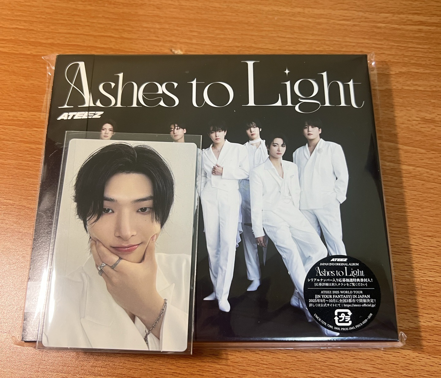 Ashes to Light 日專 已拆ATINY盤 旼琦