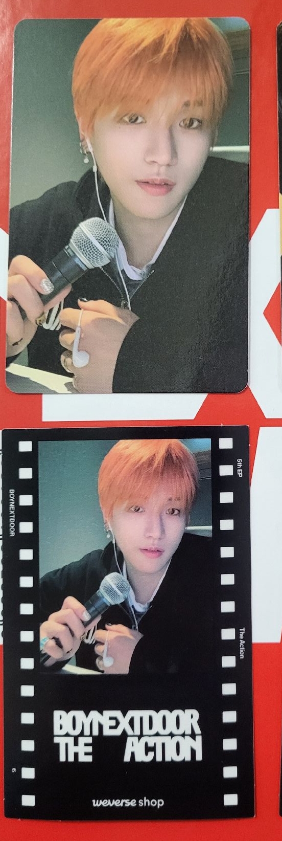 李常赫 The Action wvs 預售 特典卡+膠卷