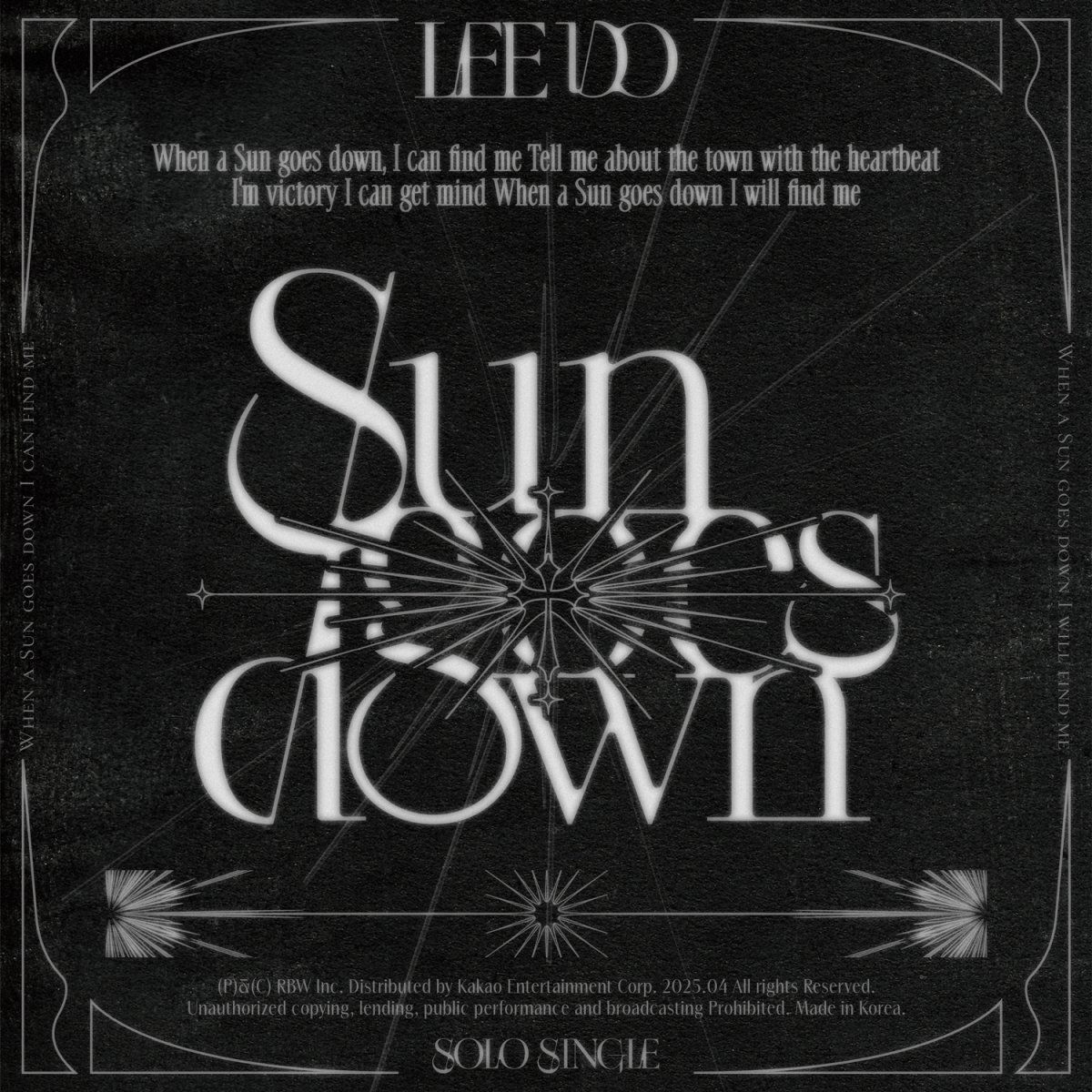 Sun goes down