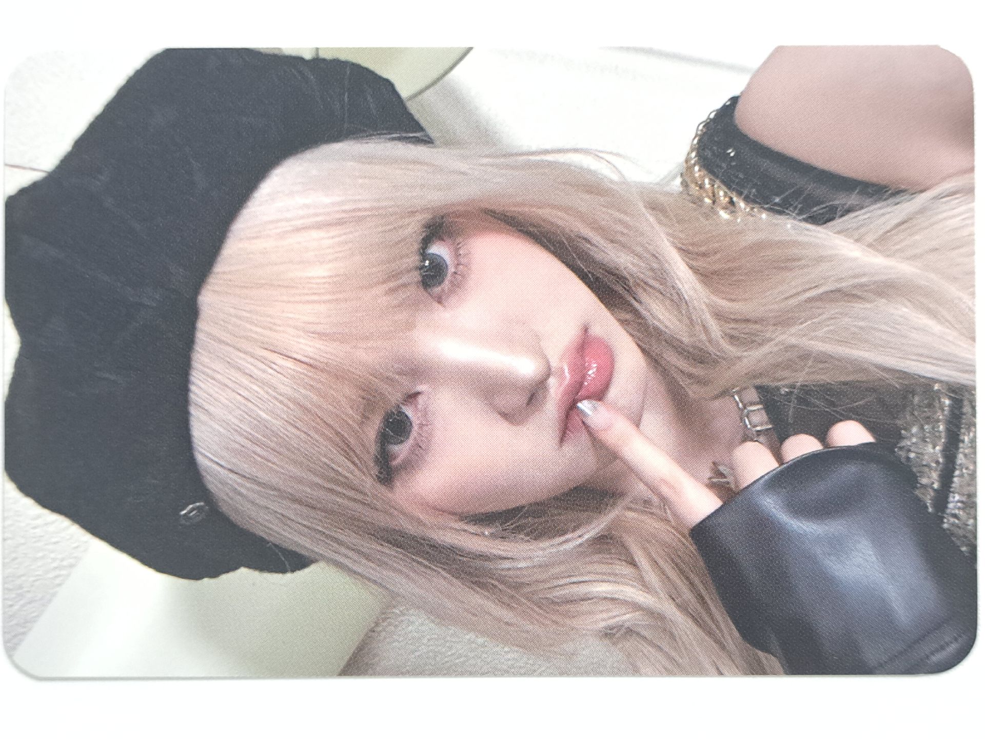 IVE EMPATHY k4 簽售卡 貝雷帽栗