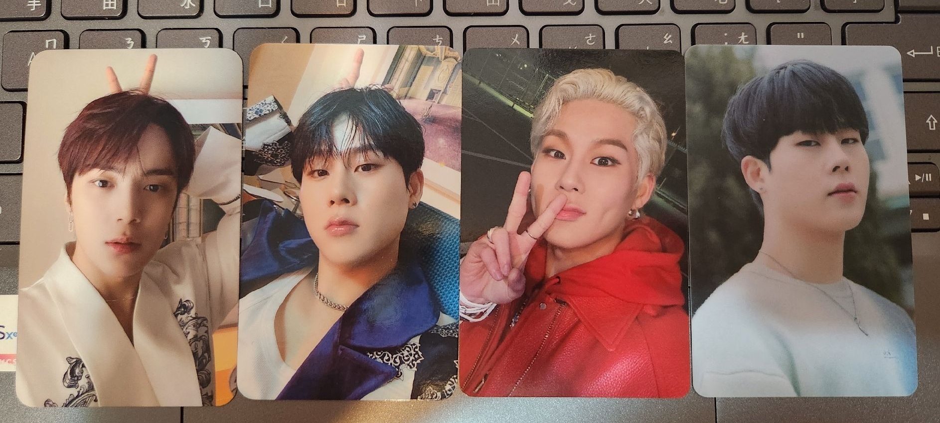 MONSTA X SHAPE OF LOVE 通路特典卡 幸運卡 LUCKYDRAW