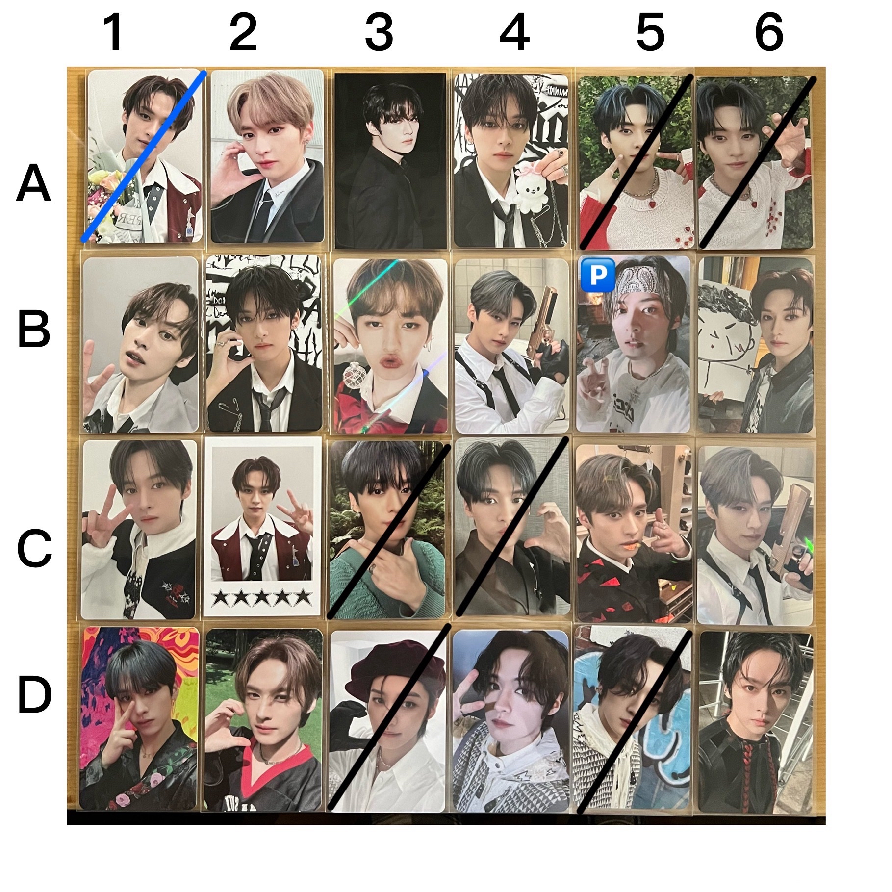 Stray Kids Lee Know 李旻浩小卡1/3