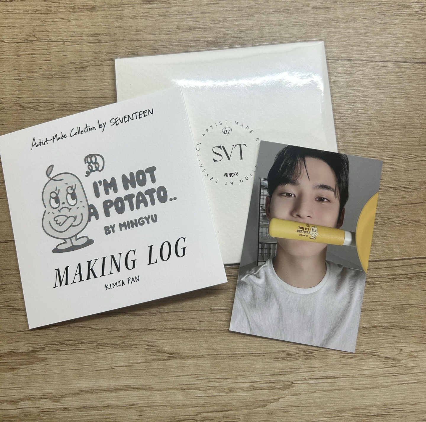 SEVENTEEN 珉奎 平底鍋卡+歷程