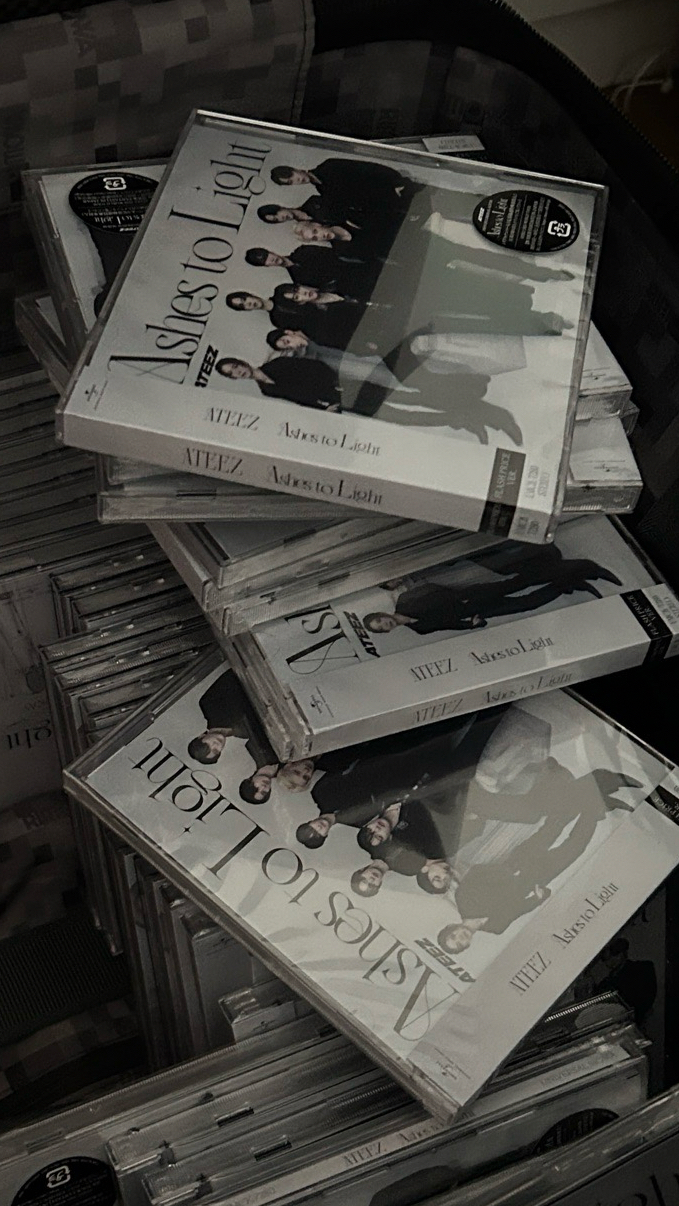 ateez日專 ashes to light未拆專